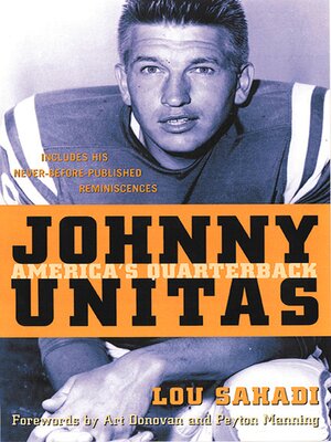 cover image of Johnny Unitas